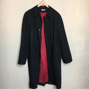 Vintage Scotch Mist Raincoat Imported Car Flannel Lining 40R